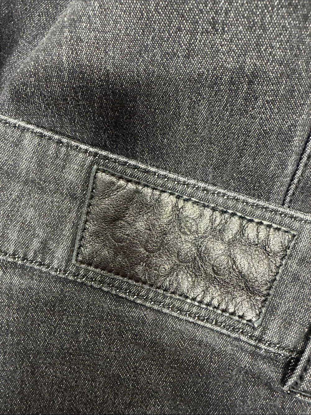 Gucci Jeans Cotton Denim Pants Skinny Mid Rise Tom Ford Era Black IT 42 US 6